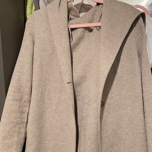 Uniqlo hooded coat jacket